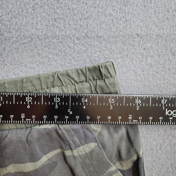 Splendid Women M Green Camo Pull On High Rise Jogger Pants - Picture 11 of 11